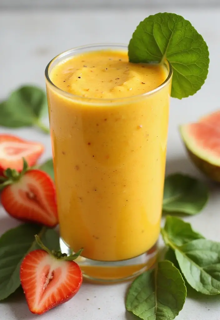 27 Spinach Smoothie Recipes for Kids That Actually Taste Good 169 27 Spinach Smoothie Recipes for Kids That Actually Taste Good - 27. Spinach and Tropical Fruit Smoothie