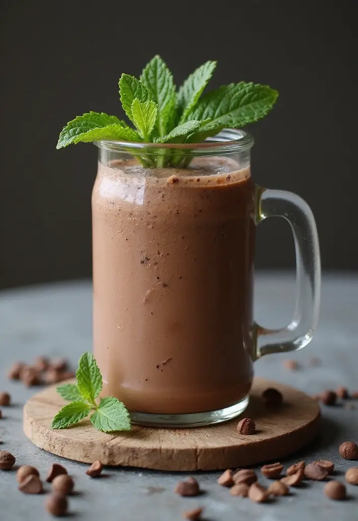 28 Beast Blender Smoothie Recipes to Maximize Nutrition Fast 63 28 Beast Blender Smoothie Recipes to Maximize Nutrition Fast - 11. Chocolate Mint Smoothie