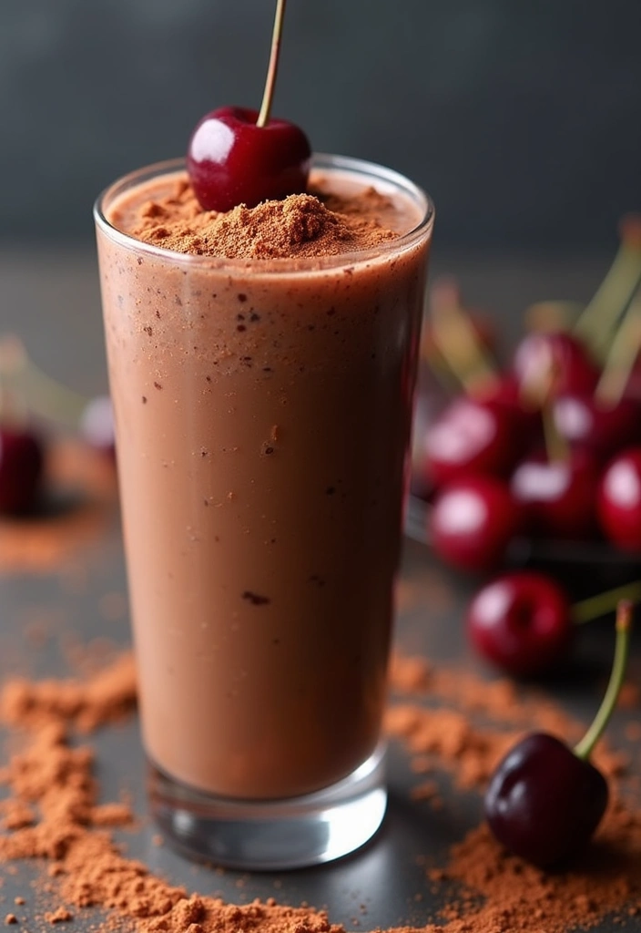 28 Beast Blender Smoothie Recipes to Maximize Nutrition Fast 148 28 Beast Blender Smoothie Recipes to Maximize Nutrition Fast - 25. Chocolate Cherry Smoothie