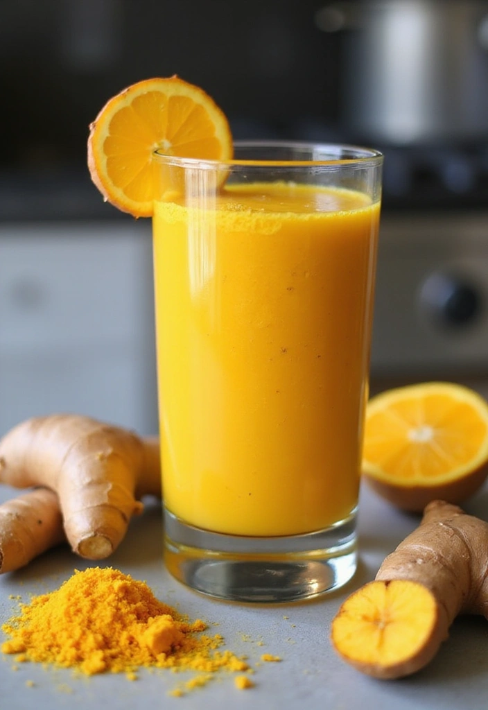 28 Beast Blender Smoothie Recipes to Maximize Nutrition Fast 153 28 Beast Blender Smoothie Recipes to Maximize Nutrition Fast - 26. Ginger Turmeric Smoothie