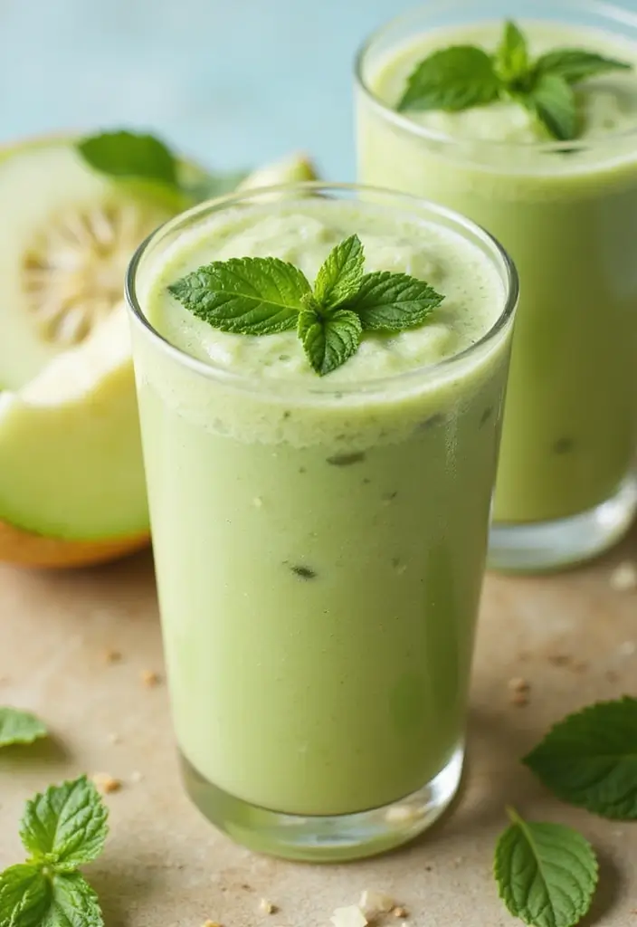 28 Beast Blender Smoothie Recipes to Maximize Nutrition Fast 167 28 Beast Blender Smoothie Recipes to Maximize Nutrition Fast - 28. Honeydew Mint Smoothie