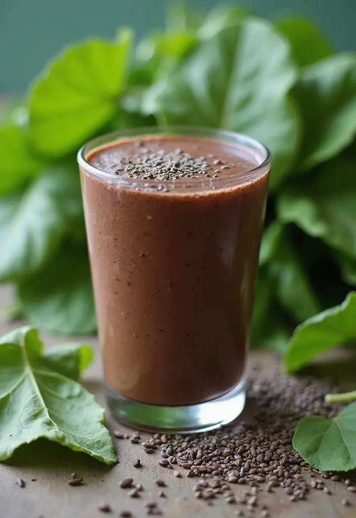 28 Chocolate Protein Smoothie Recipes That Feel Like a Treat 90 28 Chocolate Protein Smoothie Recipes That Feel Like a Treat - 14. Chocolate Superfood Smoothie