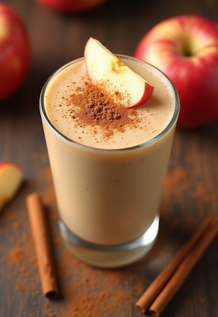 28 Easy Smoothie Recipes with Yogurt for a Creamy and Nutritious Treat 64 28 Easy Smoothie Recipes with Yogurt for a Creamy and Nutritious Treat - 10. Spiced Apple Yogurt Smoothie