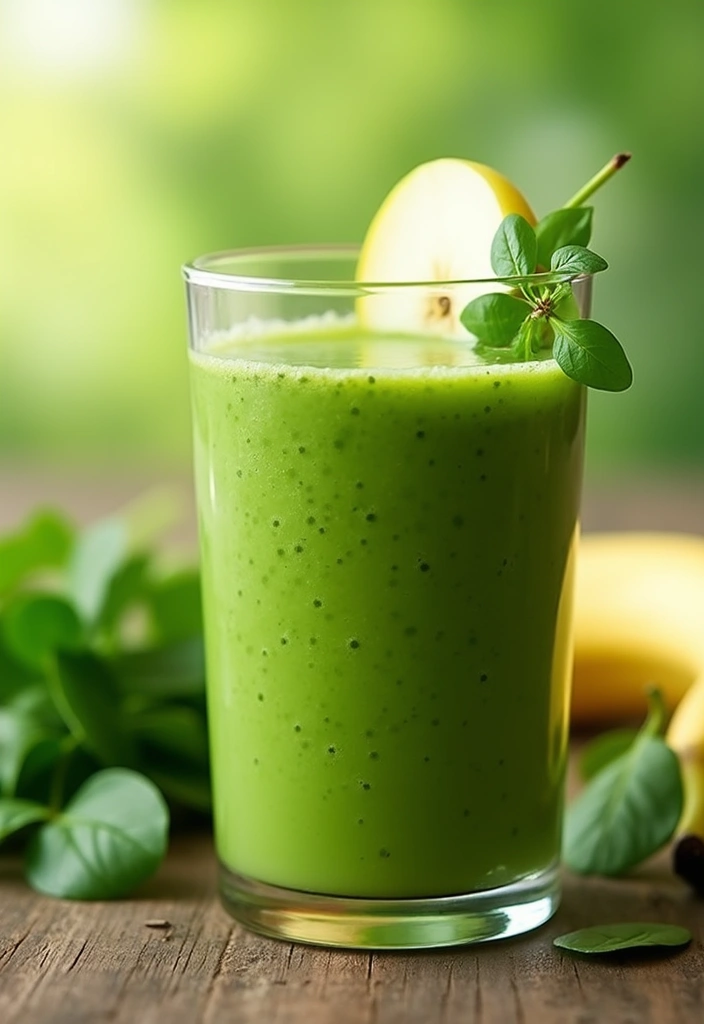 28 Easy Smoothie Recipes with Yogurt for a Creamy and Nutritious Treat 29 28 Easy Smoothie Recipes with Yogurt for a Creamy and Nutritious Treat - 5. Green Goddess Yogurt Smoothie