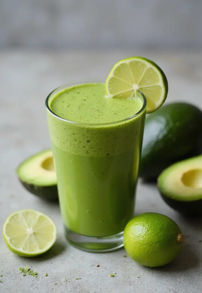 28 Easy Smoothie Recipes with Yogurt for a Creamy and Nutritious Treat 57 28 Easy Smoothie Recipes with Yogurt for a Creamy and Nutritious Treat - 9. Avocado Yogurt Smoothie