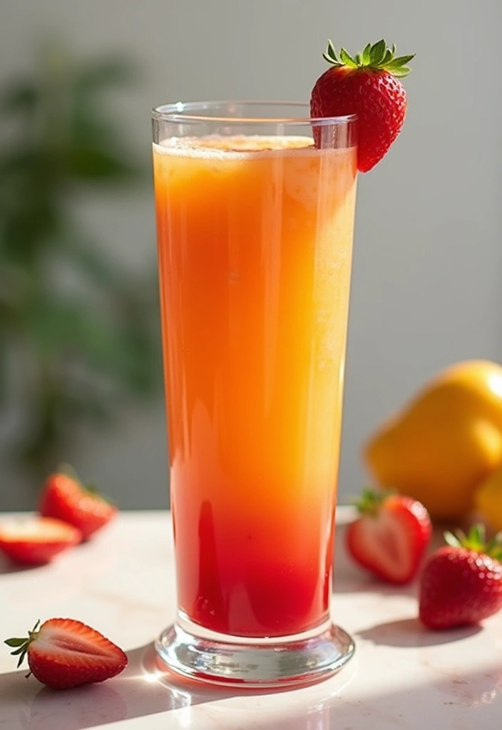 28 Protein Smoothie Recipes Without Powder Using Real Food Ingredients 135 28 Protein Smoothie Recipes Without Powder Using Real Food Ingredients - 25. Sunset Smoothie