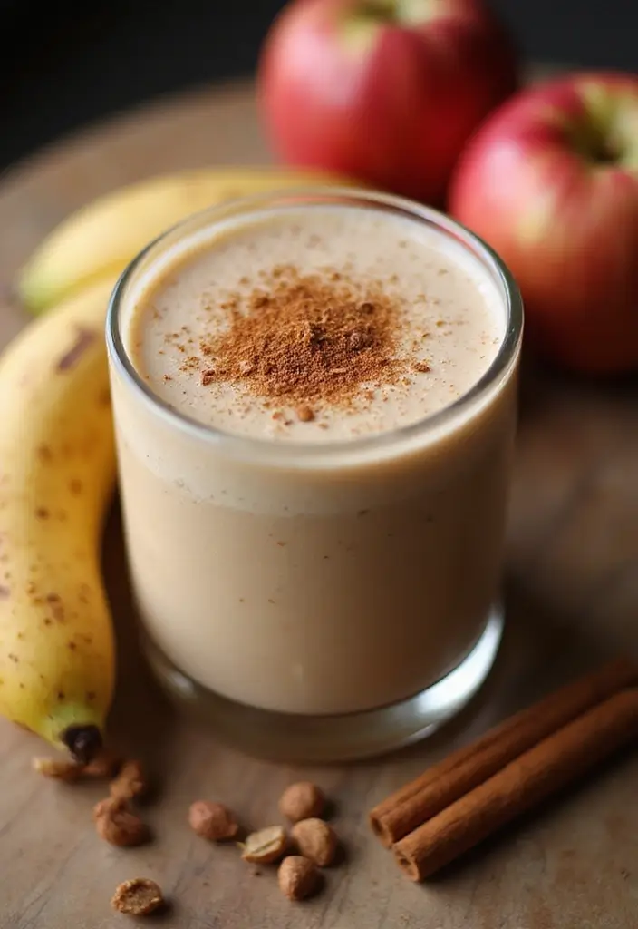 29 Banana Apple Smoothie Recipes for Quick Morning Energy 62 29 Banana Apple Smoothie Recipes for Quick Morning Energy - 10. Spiced Apple Banana Smoothie
