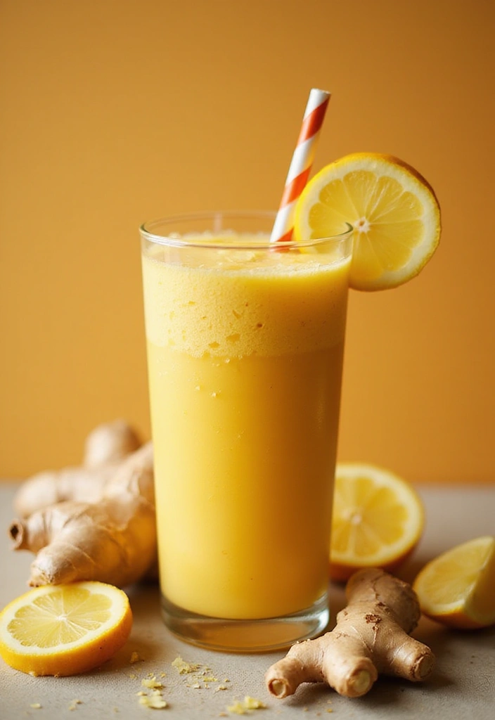 29 Banana Apple Smoothie Recipes for Quick Morning Energy 129 29 Banana Apple Smoothie Recipes for Quick Morning Energy - 21. Ginger Banana Apple Smoothie