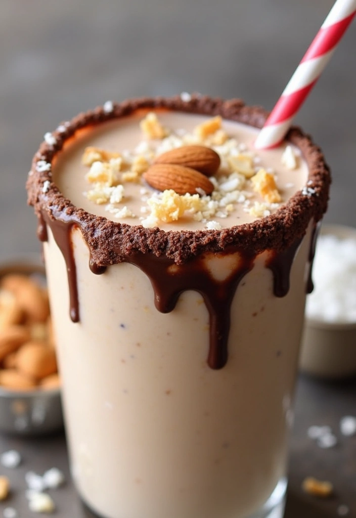 29 Banana Apple Smoothie Recipes for Quick Morning Energy 34 29 Banana Apple Smoothie Recipes for Quick Morning Energy - 6. Almond Joy Banana Apple Smoothie