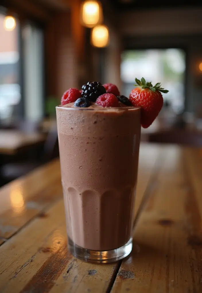 29 Berry Protein Smoothie Recipes for Antioxidant Power 62 29 Berry Protein Smoothie Recipes for Antioxidant Power - 10. Chocolate Berry Protein Smoothie
