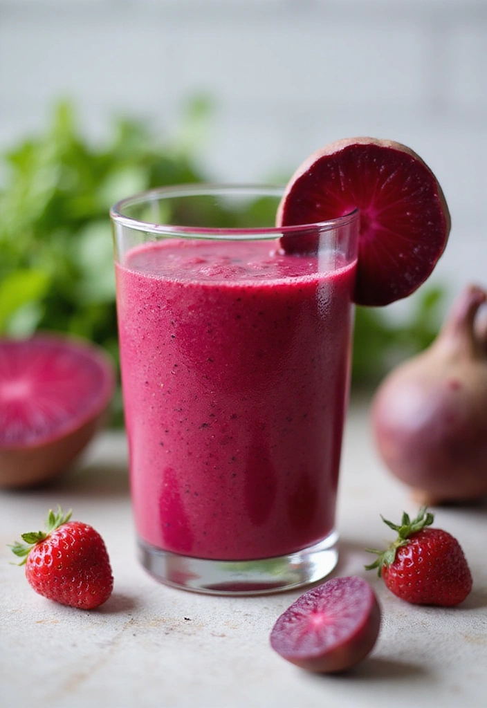 29 Berry Protein Smoothie Recipes for Antioxidant Power 76 29 Berry Protein Smoothie Recipes for Antioxidant Power - 12. Berry Beet Protein Smoothie