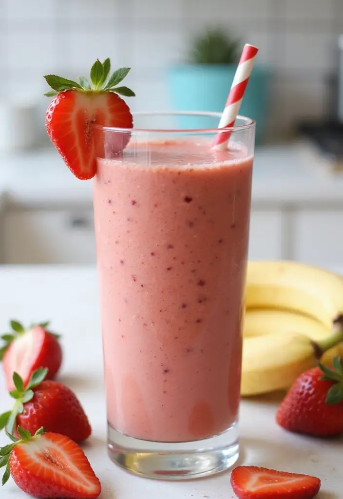 29 Easy Fruit Smoothie Recipes You Can Make in Under 5 Minutes 1 29 Easy Fruit Smoothie Recipes You Can Make in Under 5 Minutes - 1. Classic Strawberry Banana Smoothie