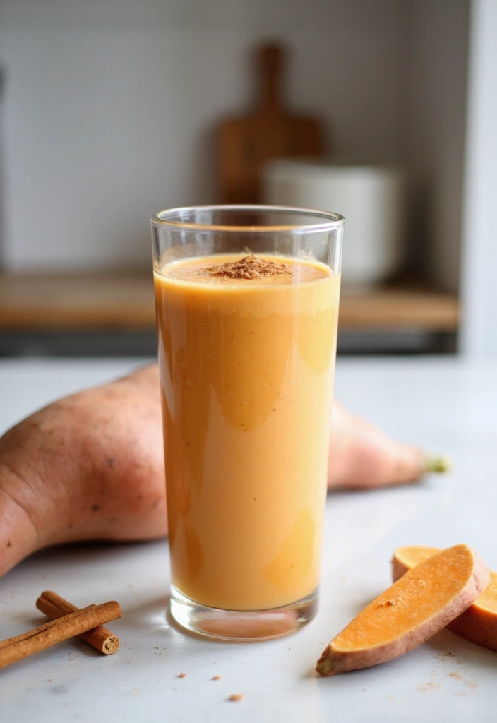 29 Easy Fruit Smoothie Recipes You Can Make in Under 5 Minutes 138 29 Easy Fruit Smoothie Recipes You Can Make in Under 5 Minutes - 22. Sweet Potato Smoothie