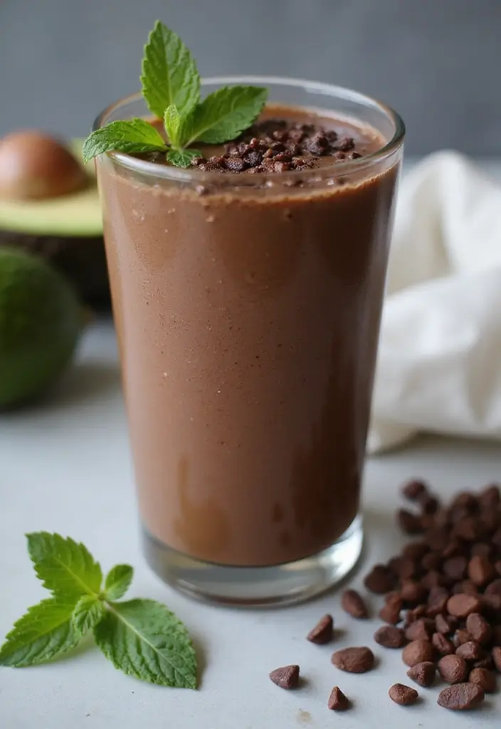 29 Easy Fruit Smoothie Recipes You Can Make in Under 5 Minutes 32 29 Easy Fruit Smoothie Recipes You Can Make in Under 5 Minutes - 6. Chocolate Avocado Smoothie