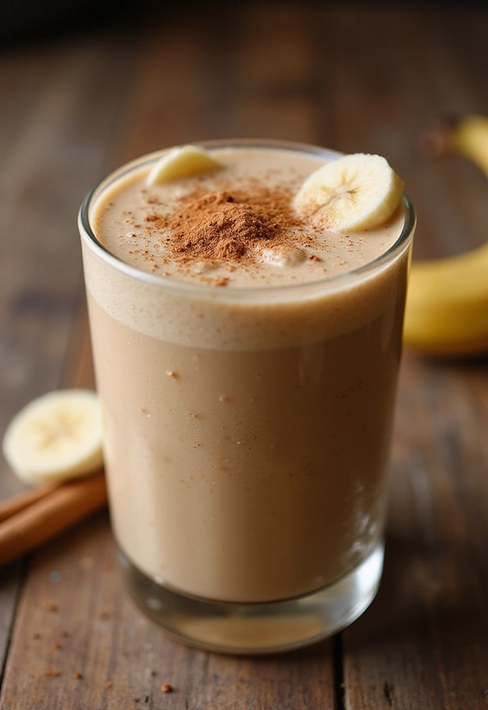 29 Peanut Butter Protein Smoothie Recipes for Post-Workout Fuel 71 29 Peanut Butter Protein Smoothie Recipes for Post-Workout Fuel - 11. Cinnamon Peanut Butter Smoothie