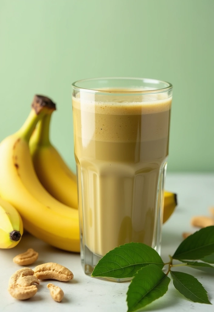 29 Peanut Butter Protein Smoothie Recipes for Post-Workout Fuel 90 29 Peanut Butter Protein Smoothie Recipes for Post-Workout Fuel - 14. Peanut Butter Green Tea Smoothie