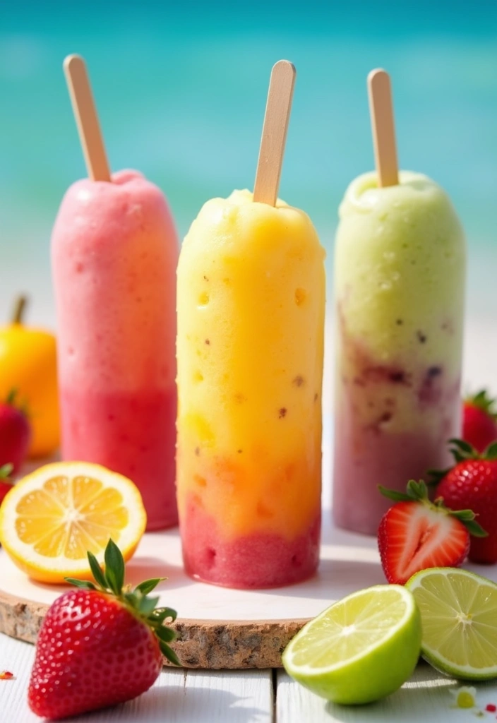 29 Smoothie Recipes with Coconut Water for Hydration and Energy 130 29 Smoothie Recipes with Coconut Water for Hydration and Energy - 20. Coconut Water Smoothie Popsicles