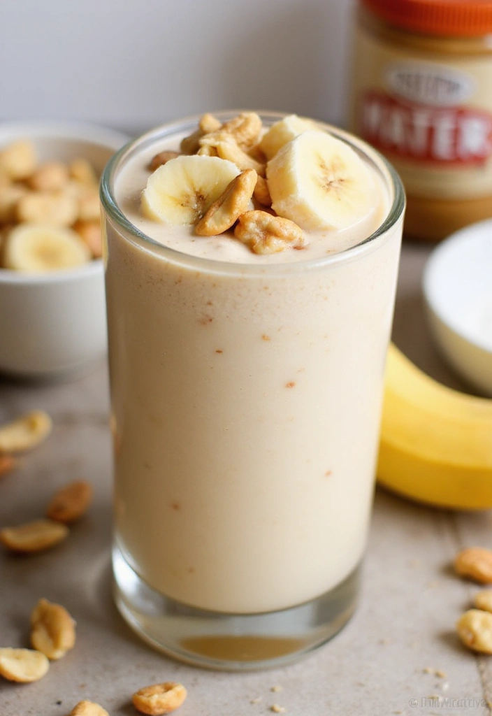 29 Smoothie Recipes with Coconut Water for Hydration and Energy 156 29 Smoothie Recipes with Coconut Water for Hydration and Energy - 24. Coconut Water Peanut Butter Dream