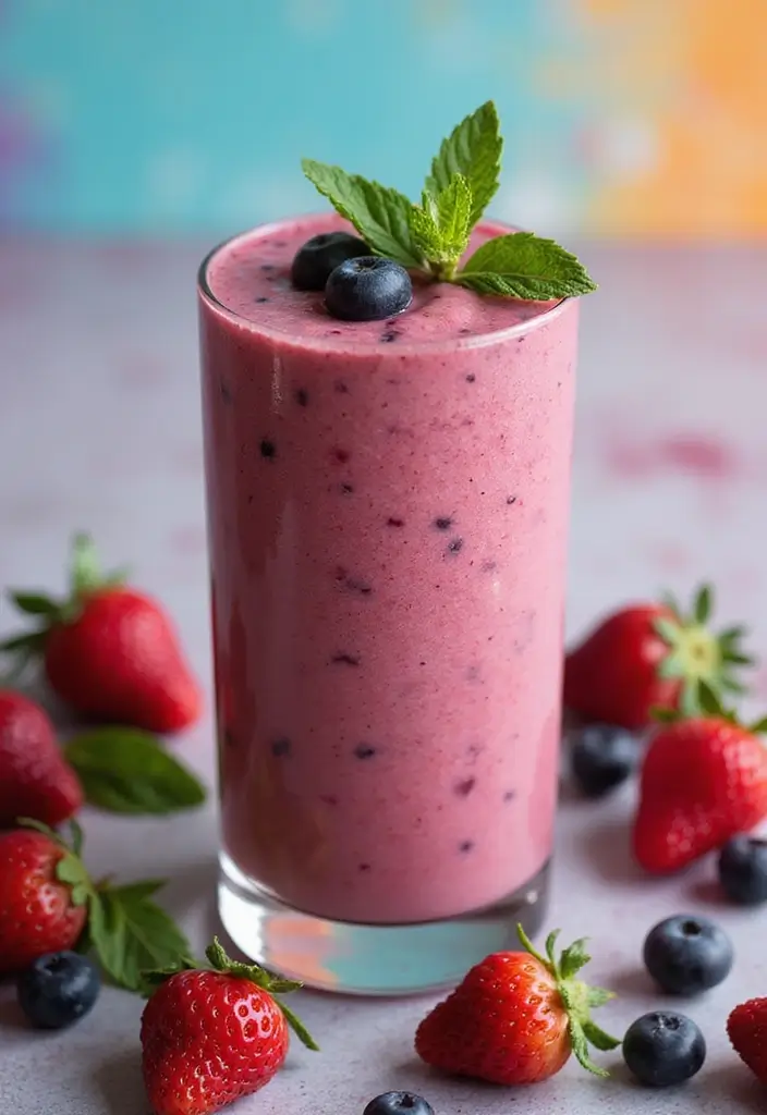 29 Smoothie Recipes with Coconut Water for Hydration and Energy 191 29 Smoothie Recipes with Coconut Water for Hydration and Energy - 29. Coconut Water Blissful Berry Smoothie