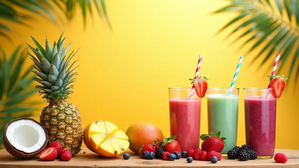 29 Smoothie Recipes with Coconut Water for Hydration and Energy