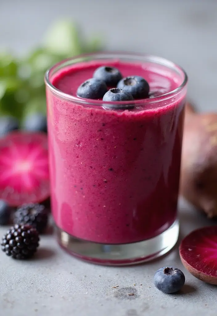 30+ Beet Juice Smoothie Recipes for Detox and Energy 1 30+ Beet Juice Smoothie Recipes for Detox and Energy - 1. Classic Beet and Berry Bliss