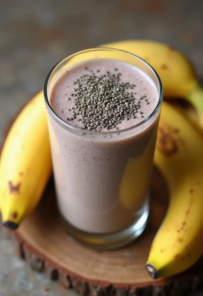 30+ Healthy Dinner Smoothie Recipes That Keep You Full and Satisfied 79 30+ Healthy Dinner Smoothie Recipes That Keep You Full and Satisfied - 13. Chia Seed Smoothie