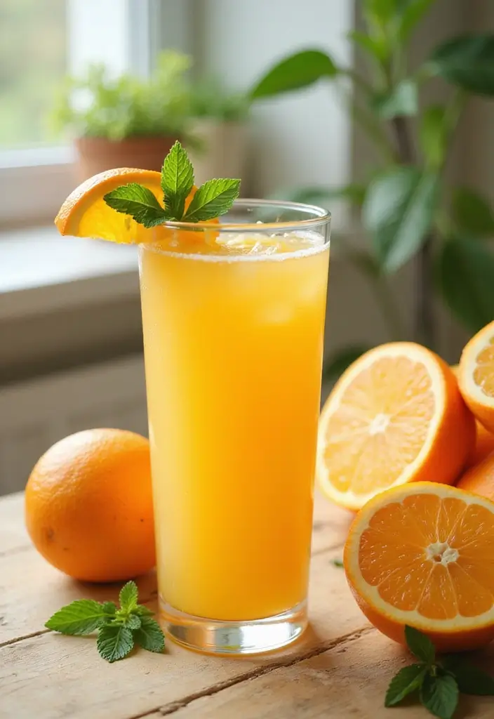 30+ Ice Cream Smoothie Recipes That Are Surprisingly Healthy 46 30+ Ice Cream Smoothie Recipes That Are Surprisingly Healthy - 8. Citrus Burst Smoothie