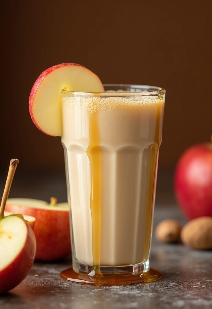 30+ Protein Smoothie Recipes without Banana for a Smooth Texture 118 30+ Protein Smoothie Recipes without Banana for a Smooth Texture - 19. Maple Apple Protein Smoothie