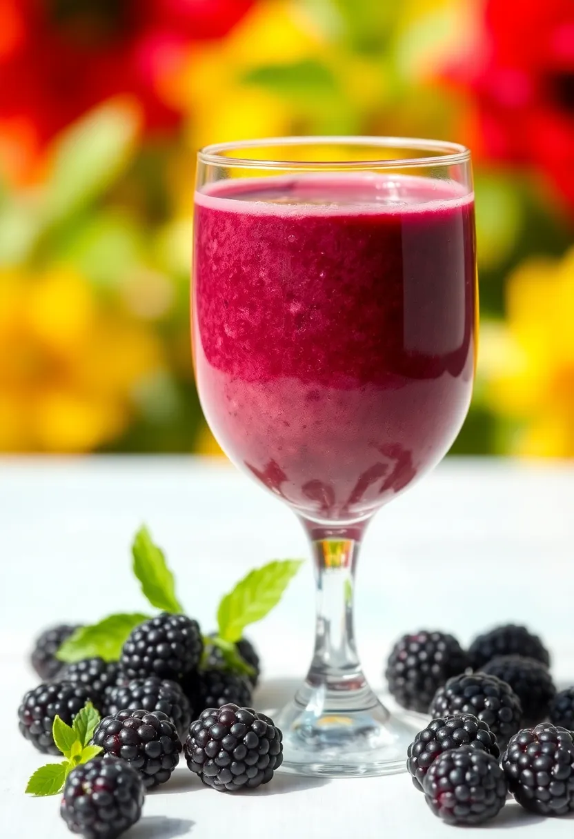 30+ Protein Smoothie Recipes without Banana for a Smooth Texture 182 30+ Protein Smoothie Recipes without Banana for a Smooth Texture - 29. Blackberry Banana-Free Smoothie