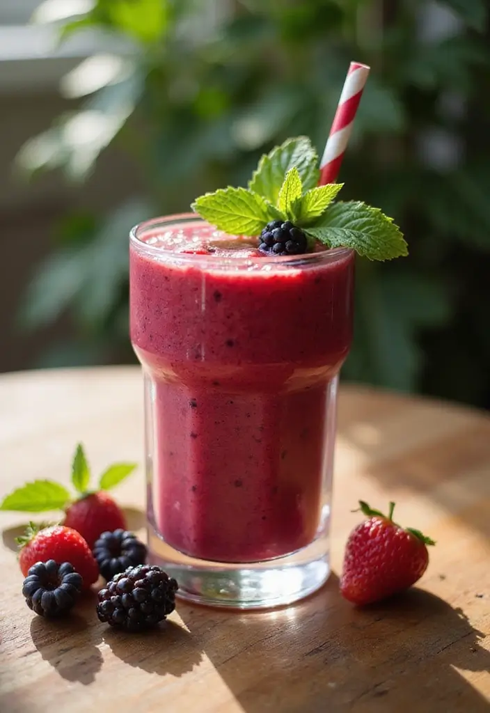 30+ Smoothie Recipes with Almond Milk for Dairy-Free Goodness 1 30+ Smoothie Recipes with Almond Milk for Dairy-Free Goodness - 1. Berry Bliss Almond Smoothie