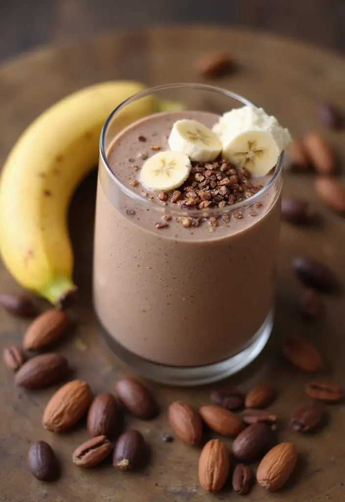 30+ Smoothie Recipes with Almond Milk for Dairy-Free Goodness 113 30+ Smoothie Recipes with Almond Milk for Dairy-Free Goodness - 17. Cacao Almond Smoothie