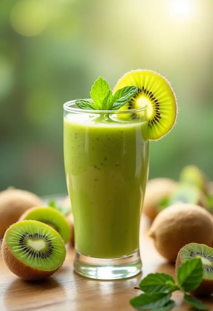 30+ Smoothie Recipes with Almond Milk for Dairy-Free Goodness 139 30+ Smoothie Recipes with Almond Milk for Dairy-Free Goodness - 21. Kiwi Almond Smoothie