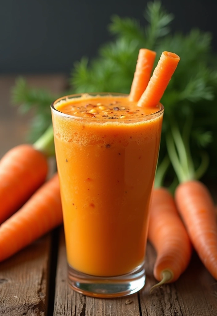 30+ Smoothie Recipes with Almond Milk for Dairy-Free Goodness 160 30+ Smoothie Recipes with Almond Milk for Dairy-Free Goodness - 24. Carrot Almond Smoothie