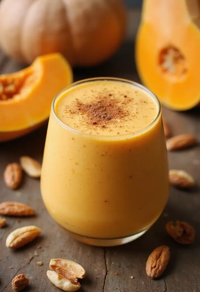 30+ Smoothie Recipes with Almond Milk for Dairy-Free Goodness 167 30+ Smoothie Recipes with Almond Milk for Dairy-Free Goodness - 25. Butternut Squash Almond Smoothie