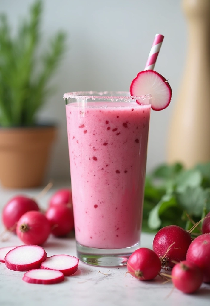 30+ Smoothie Recipes with Almond Milk for Dairy-Free Goodness 181 30+ Smoothie Recipes with Almond Milk for Dairy-Free Goodness - 27. Radish Almond Smoothie