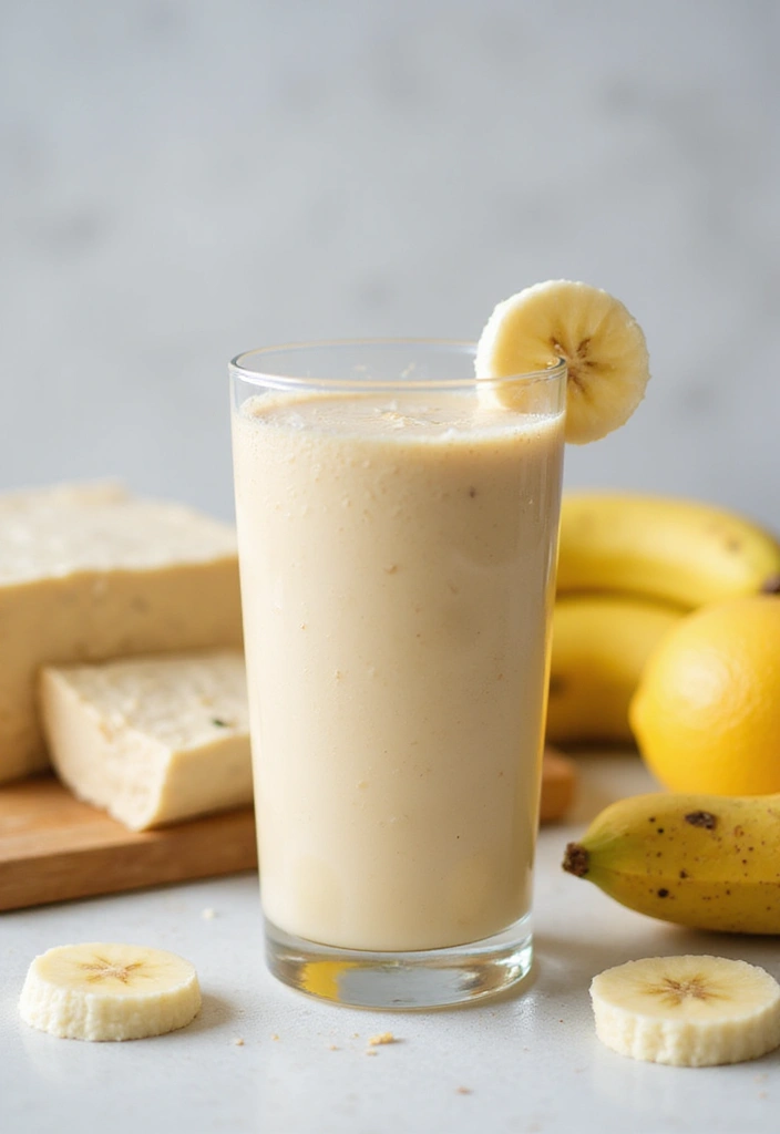 30+ Smoothie Recipes with Almond Milk for Dairy-Free Goodness 202 30+ Smoothie Recipes with Almond Milk for Dairy-Free Goodness - 30. Tofu Almond Smoothie