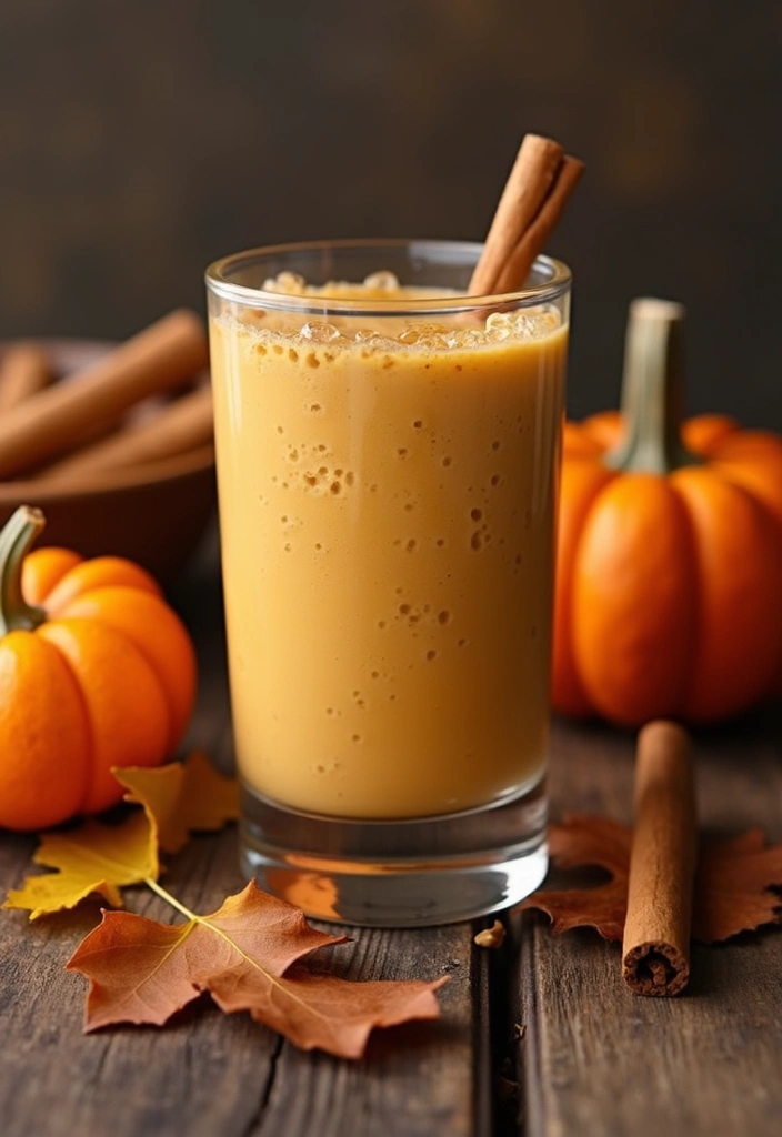 30+ Smoothie Recipes with Almond Milk for Dairy-Free Goodness 50 30+ Smoothie Recipes with Almond Milk for Dairy-Free Goodness - 8. Spiced Pumpkin Almond Smoothie