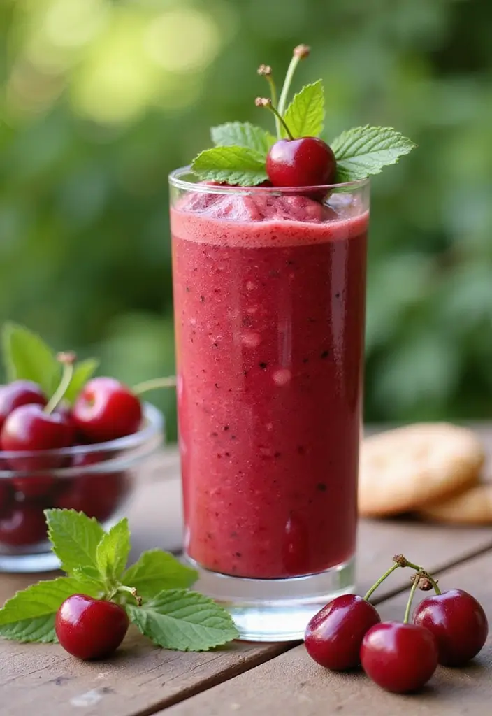 30+ Smoothie Recipes with Almond Milk for Dairy-Free Goodness 57 30+ Smoothie Recipes with Almond Milk for Dairy-Free Goodness - 9. Cherry Almond Smoothie