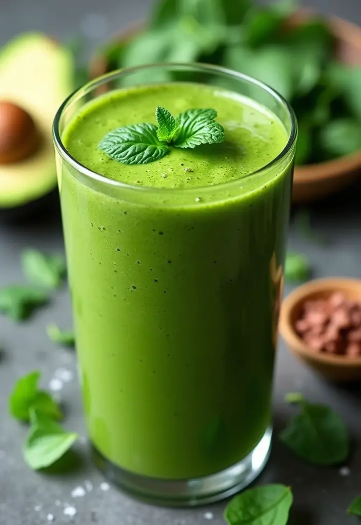 30+ Smoothie Recipes with Cottage Cheese for Extra Protein and Creaminess - 3. Green Protein Powerhouse