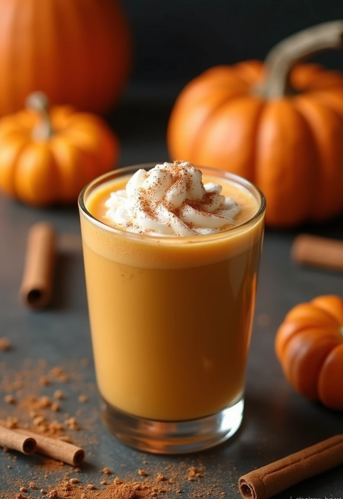 30+ Smoothie Recipes with Cottage Cheese for Extra Protein and Creaminess - 9. Pumpkin Spice Cottage Cheese Smoothie
